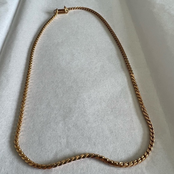 Vintage Amway gold tone metal necklace - Picture 2 of 7